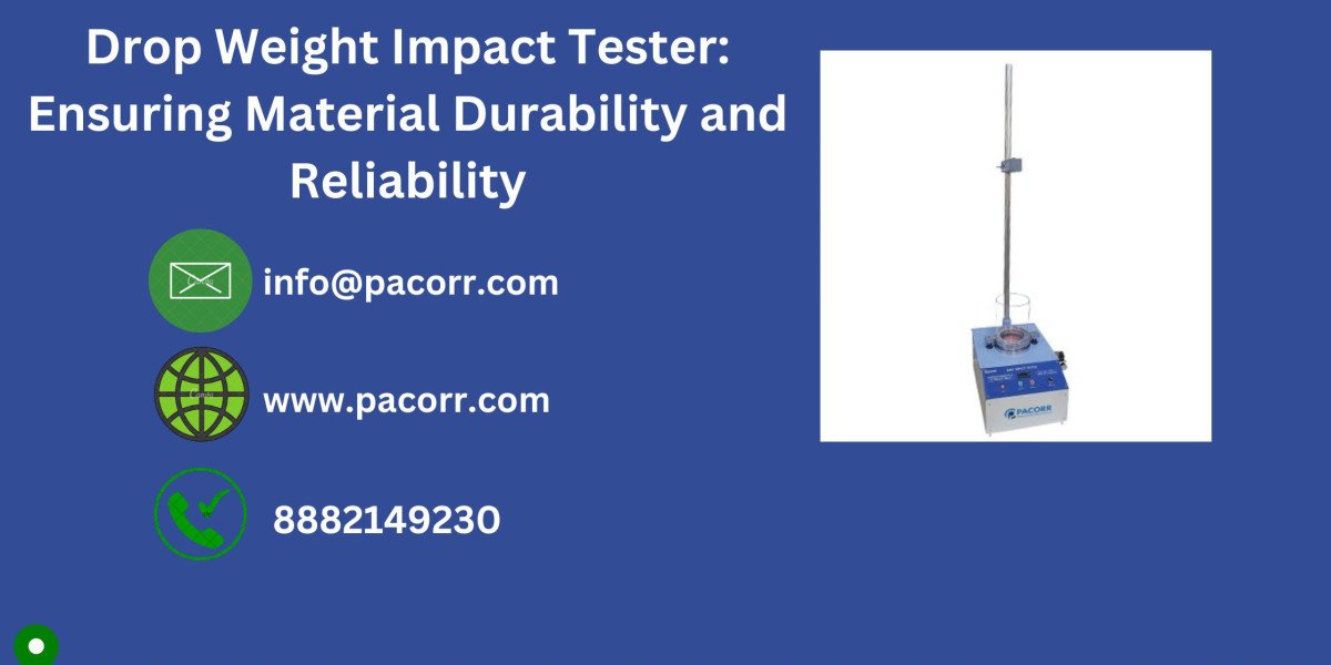 Why Every Manufacturer Needs a Drop Weight Impact Tester for Reliable Impact Resistance Analysis